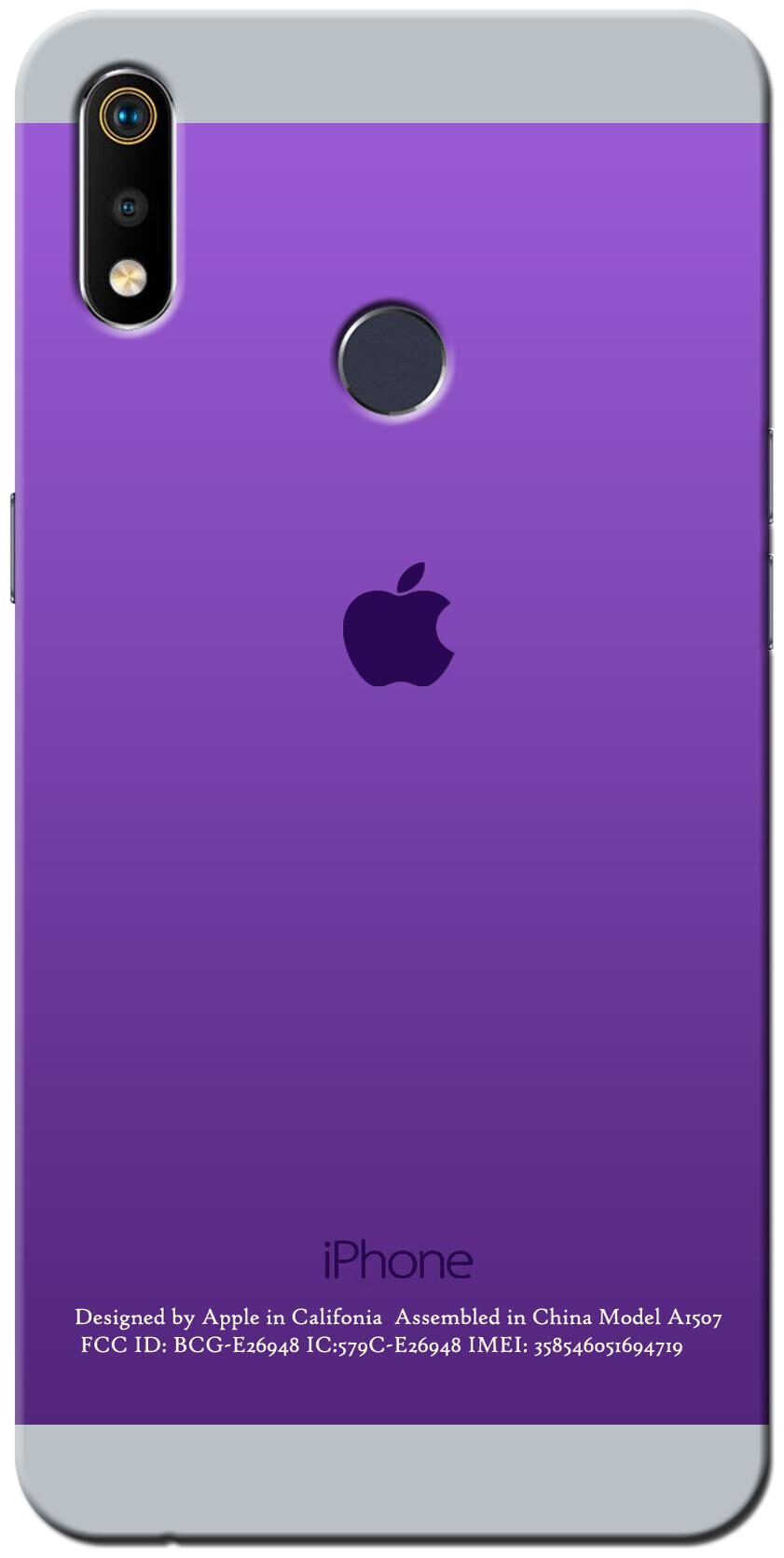 

KVOICE Silicone Back Cover For Realme 3i ( Multi )