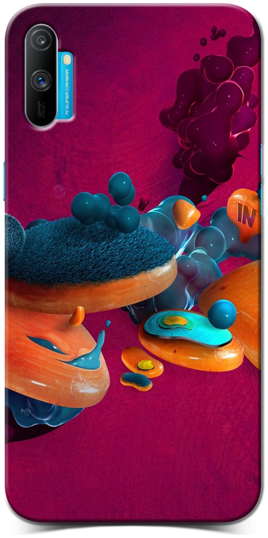 

Kvoice Back Cover for Realme C3