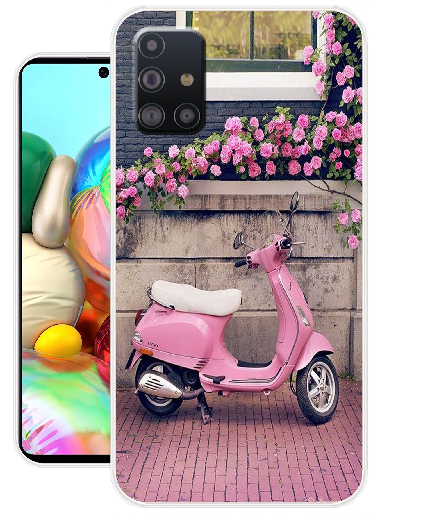 

KVOICE Silicone Back Cover For Samsung Galaxy M31s ( Multi )