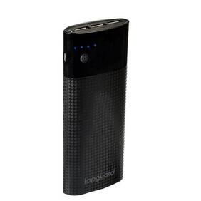 Lapguard LG512-11k Power bank 11000 mAh Make In India portable Charger powerbank -Black