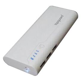 Lapguard LG517-11k Power bank 11000 mAh Make In India portable Charger powerbank -White