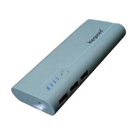 Lapguard LG517-11k Power bank 11000 mAh Make In India portable Charger powerbank -Blue