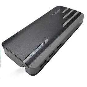 Lapguard Sailing1530-11k Power bank 11000 mAh Make In India portable Charger powerbank -Black-Gry