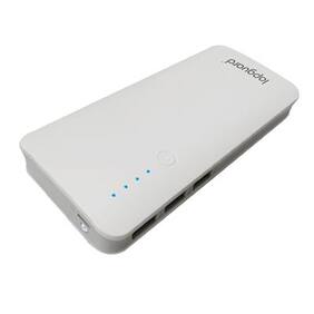 Lapguard Sailing1510-11k Power bank 11000 mAh Make In India portable Charger powerbank -White-Gry