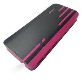 Lapguard Sailing1530-11k Power bank 11000 mAh Make In India portable Charger powerbank -Black-Red