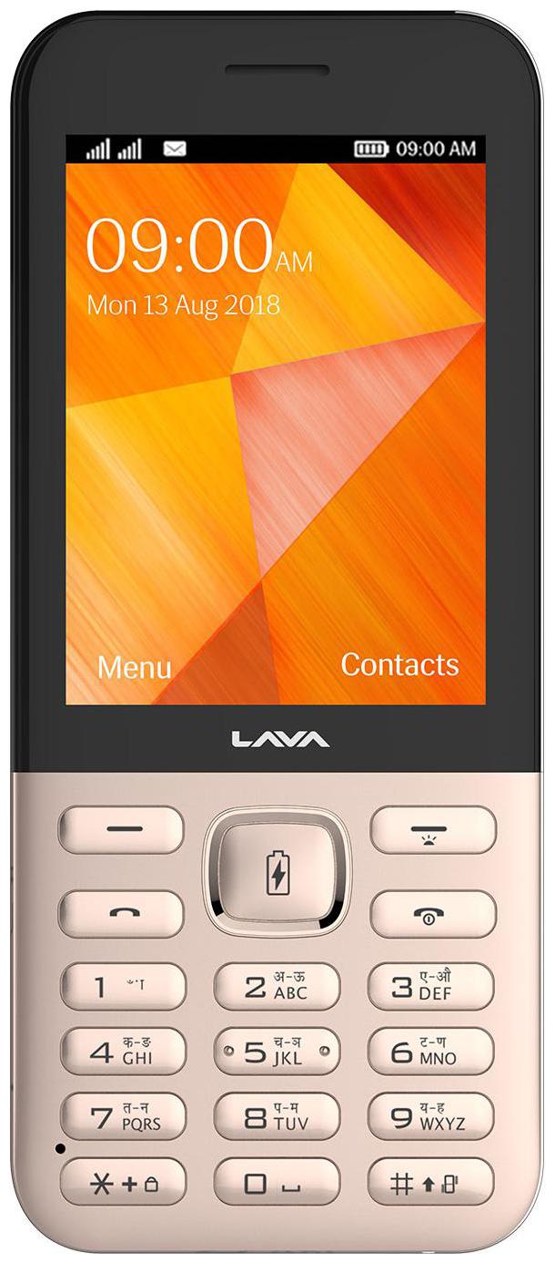 

Lava GEM Dual Sim (Gold Black)