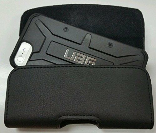 

LEATHER BELT CLIP HOLSTER FOR iPHONE SAMSUNG PHONES FIT A UAG CASE ON PHONE