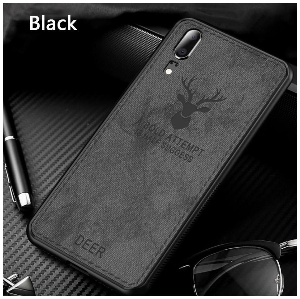 

Gohaps Rubber Back Cover For Vivo Y91 ( Black )
