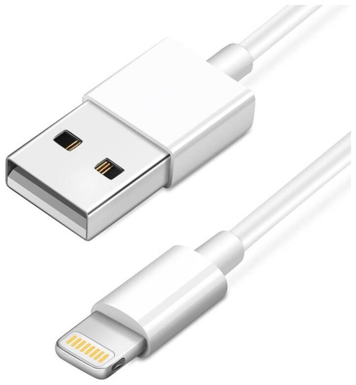 

Buddies Cart ios-59 Data Charging 8 Pin (Lightning) Cable ( 1 m White )