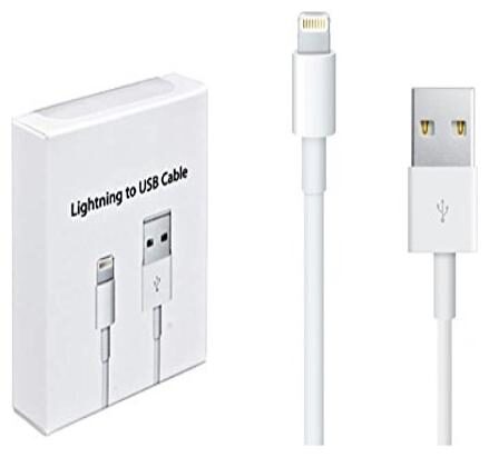 

S4 Data Charging 8 Pin (Lightning) Cable ( 1-1 5m White )