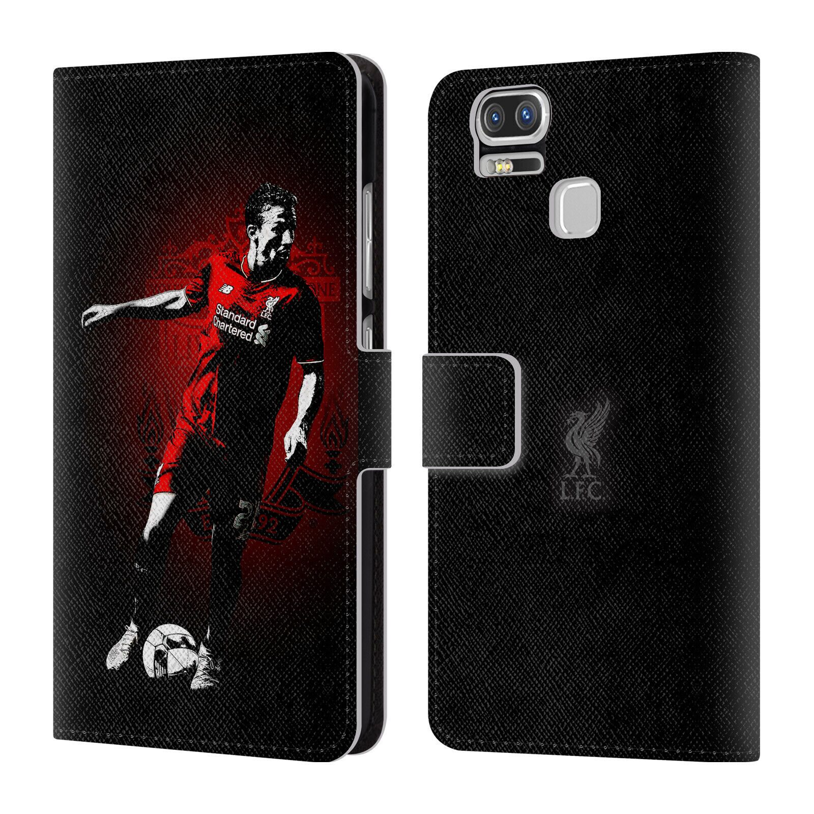 

LIVERPOOL FC LFC RED PRIDE PU LEATHER BOOK WALLET CASE FOR ASUS ZENFONE PHONES