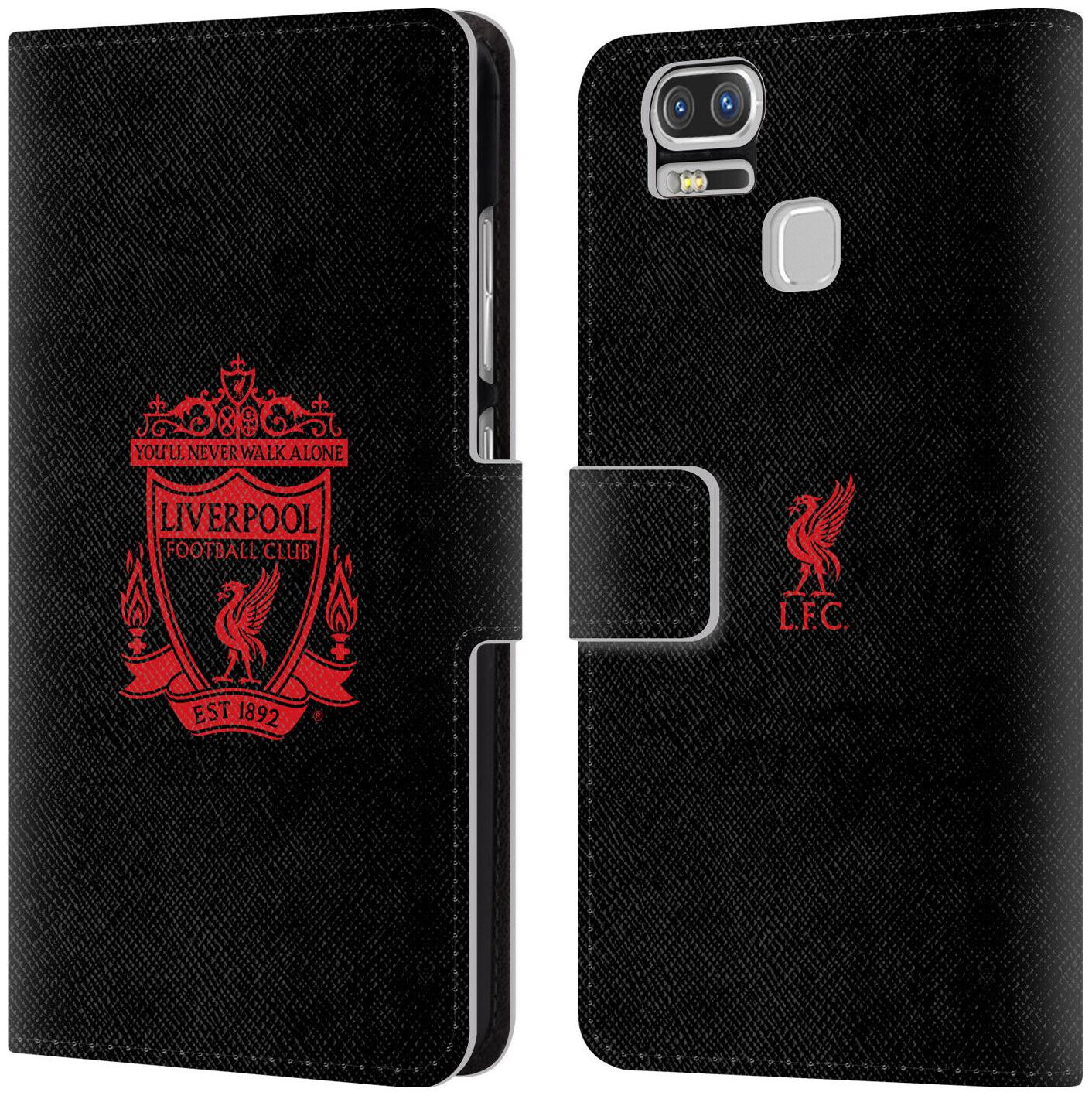

LIVERPOOL FC LFC CREST 1 PU LEATHER BOOK WALLET CASE FOR ASUS ZENFONE PHONES