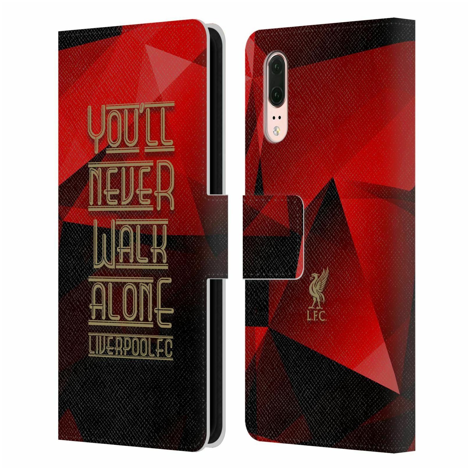 

LIVERPOOL FC LFC LIVER BIRD YNWA PU LEATHER BOOK WALLET CASE FOR HUAWEI PHONES
