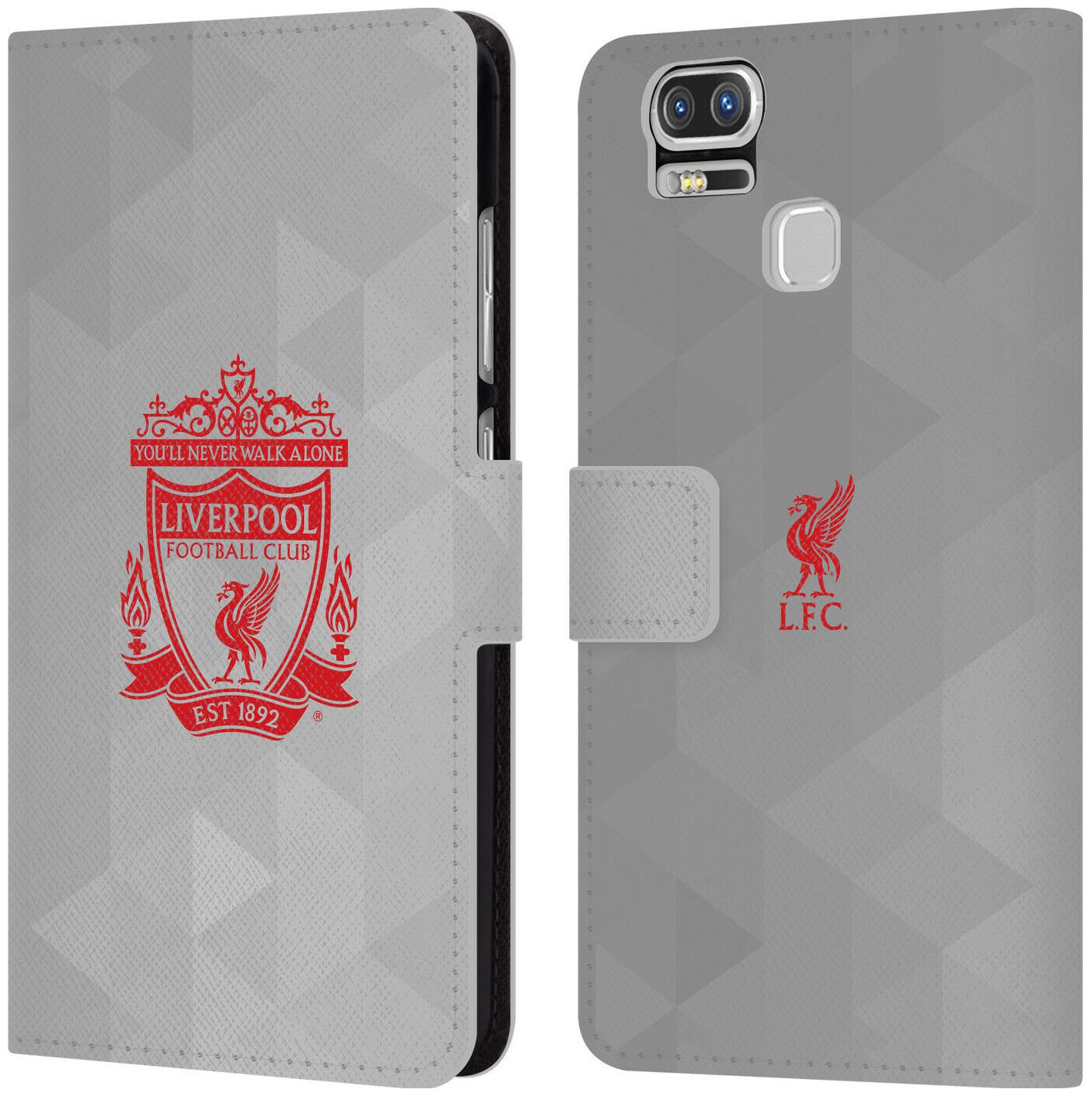 

LIVERPOOL FC LFC CREST 1 PU LEATHER BOOK WALLET CASE FOR ASUS ZENFONE PHONES