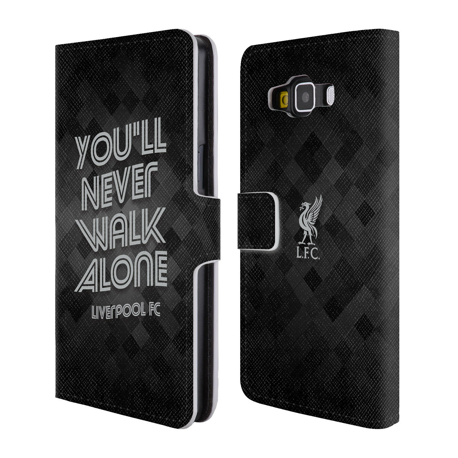 

LIVERPOOL FC LFC LIVER BIRD YNWA PU LEATHER BOOK CASE FOR SAMSUNG PHONES 2