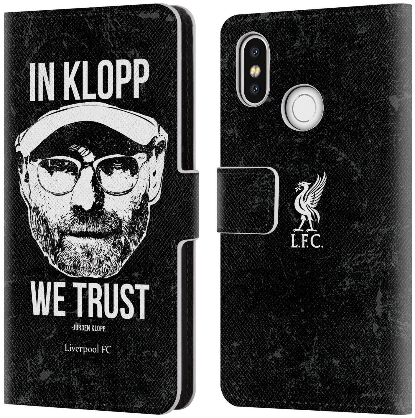 

LIVERPOOL FC LFC JURGEN KLOPP PU LEATHER BOOK WALLET CASE FOR XIAOMI PHONES