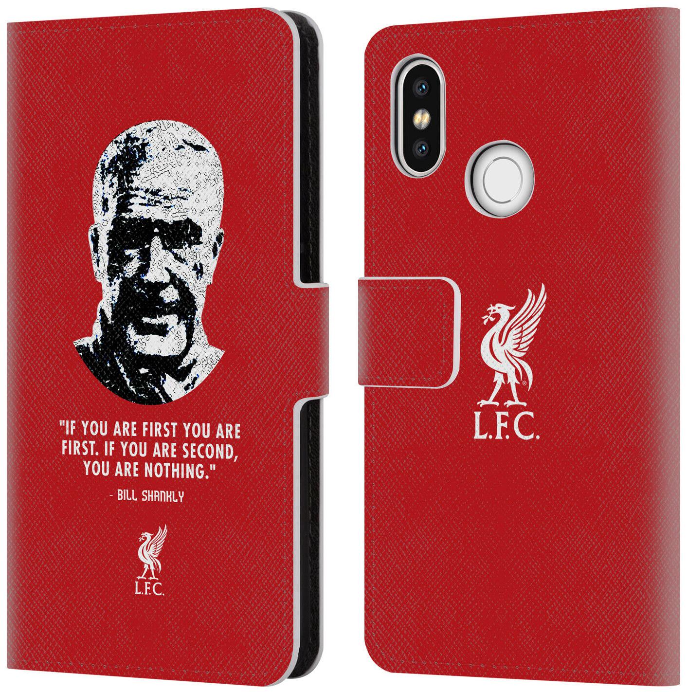 

LIVERPOOL FC LFC BILL SHANKLY QUOTES PU LEATHER BOOK CASE FOR XIAOMI PHONES