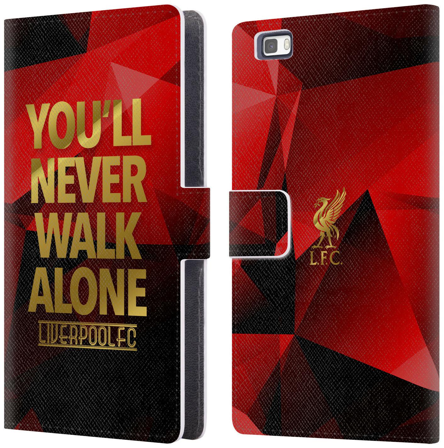 

LIVERPOOL FC LFC LIVER BIRD YNWA PU LEATHER BOOK WALLET CASE FOR HUAWEI PHONES 2