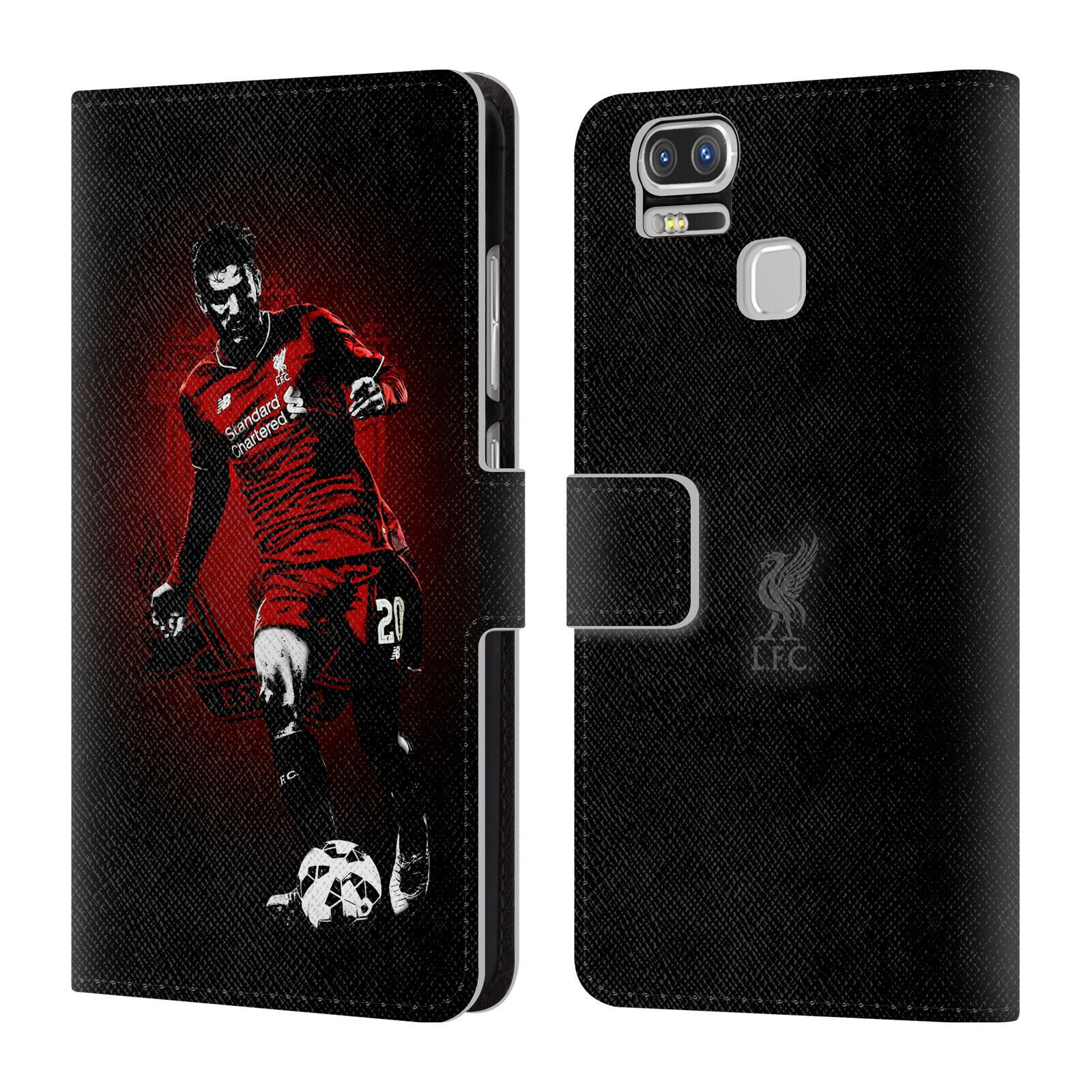 

LIVERPOOL FC LFC RED PRIDE PU LEATHER BOOK WALLET CASE FOR ASUS ZENFONE PHONES