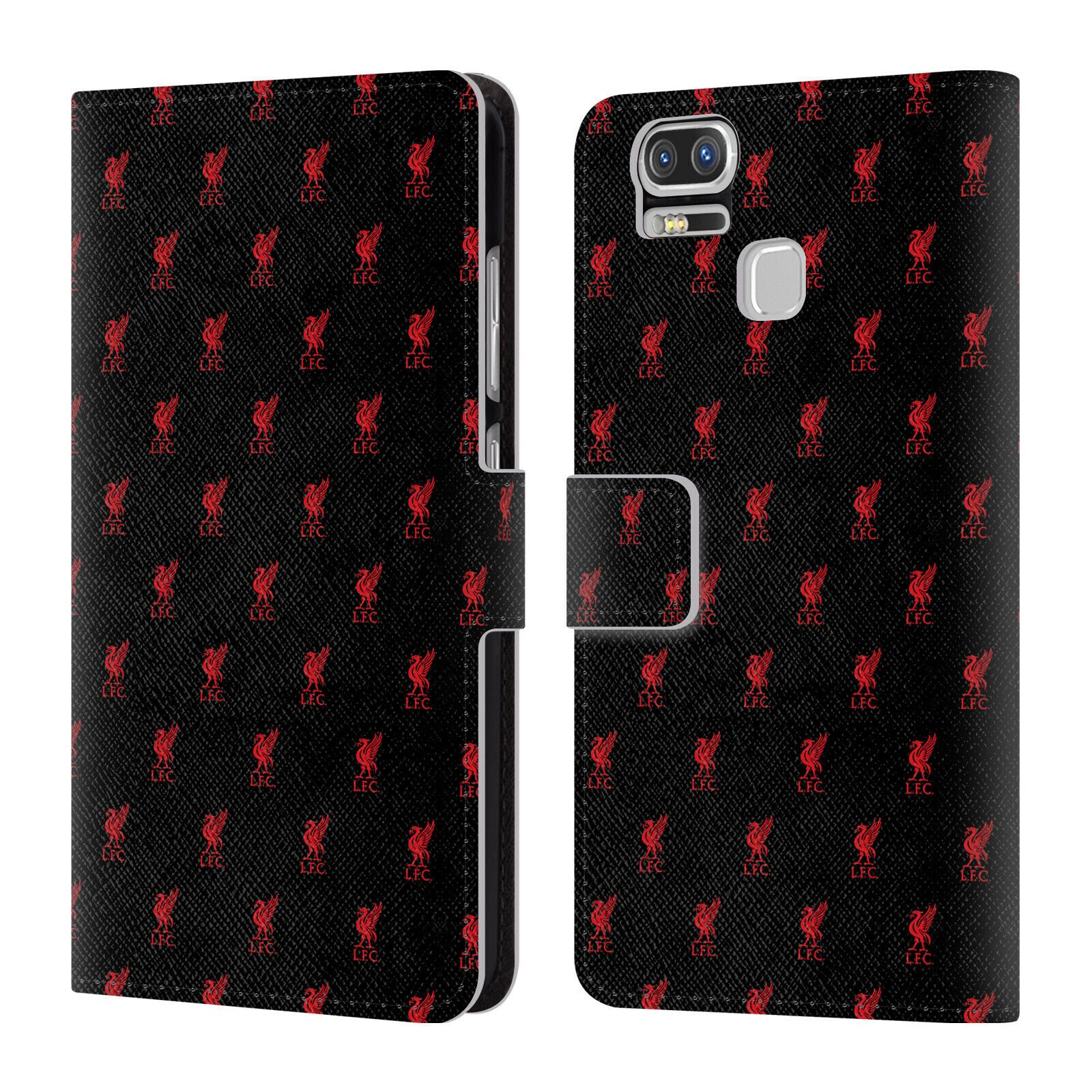 

LIVERPOOL FC CREST LIVER BIRD PATTERNS PU LEATHER BOOK CASE FOR ASUS ZENFONE