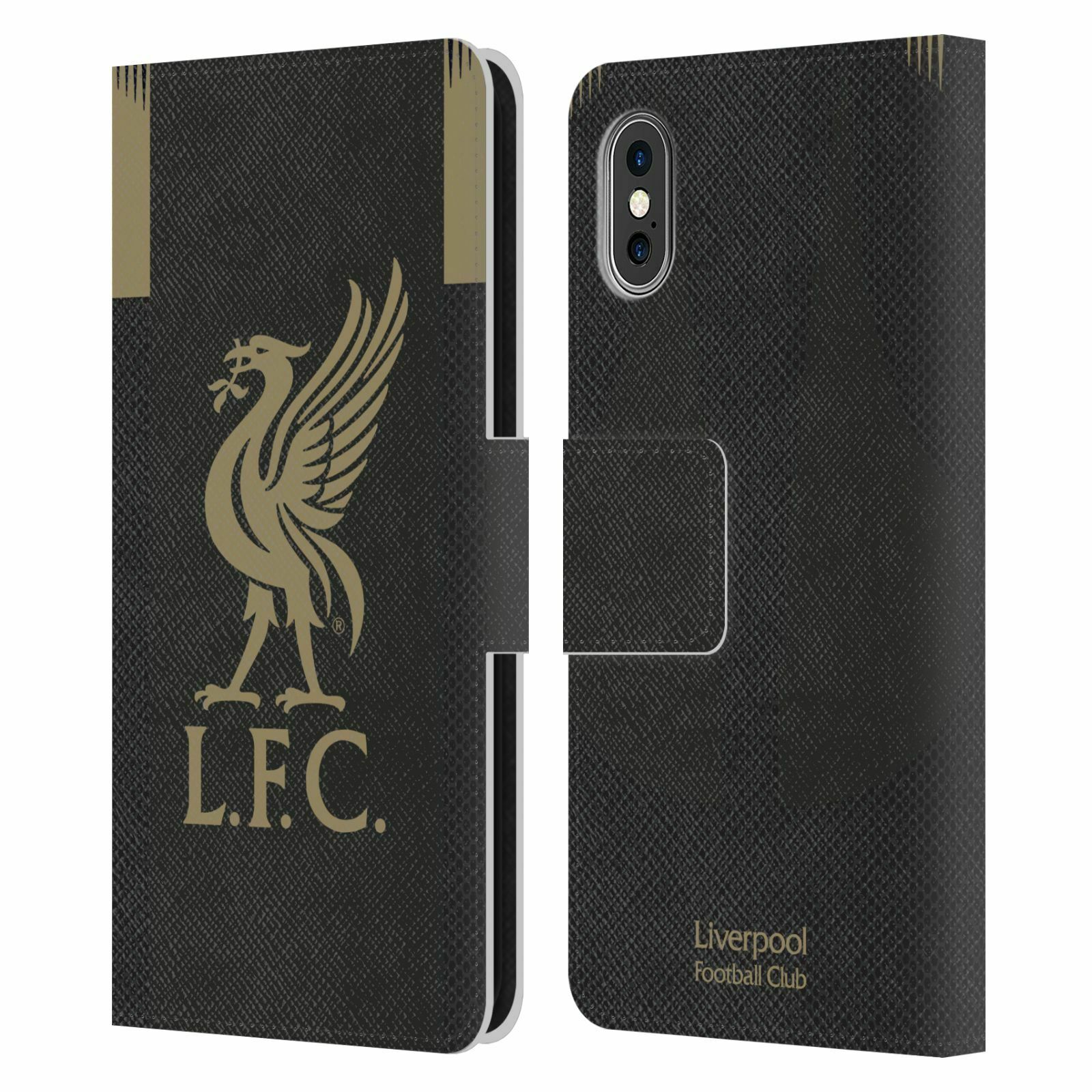 

LIVERPOOL FC LFC 2019 20 KIT PU LEATHER BOOK WALLET CASE FOR APPLE iPHONE PHONES