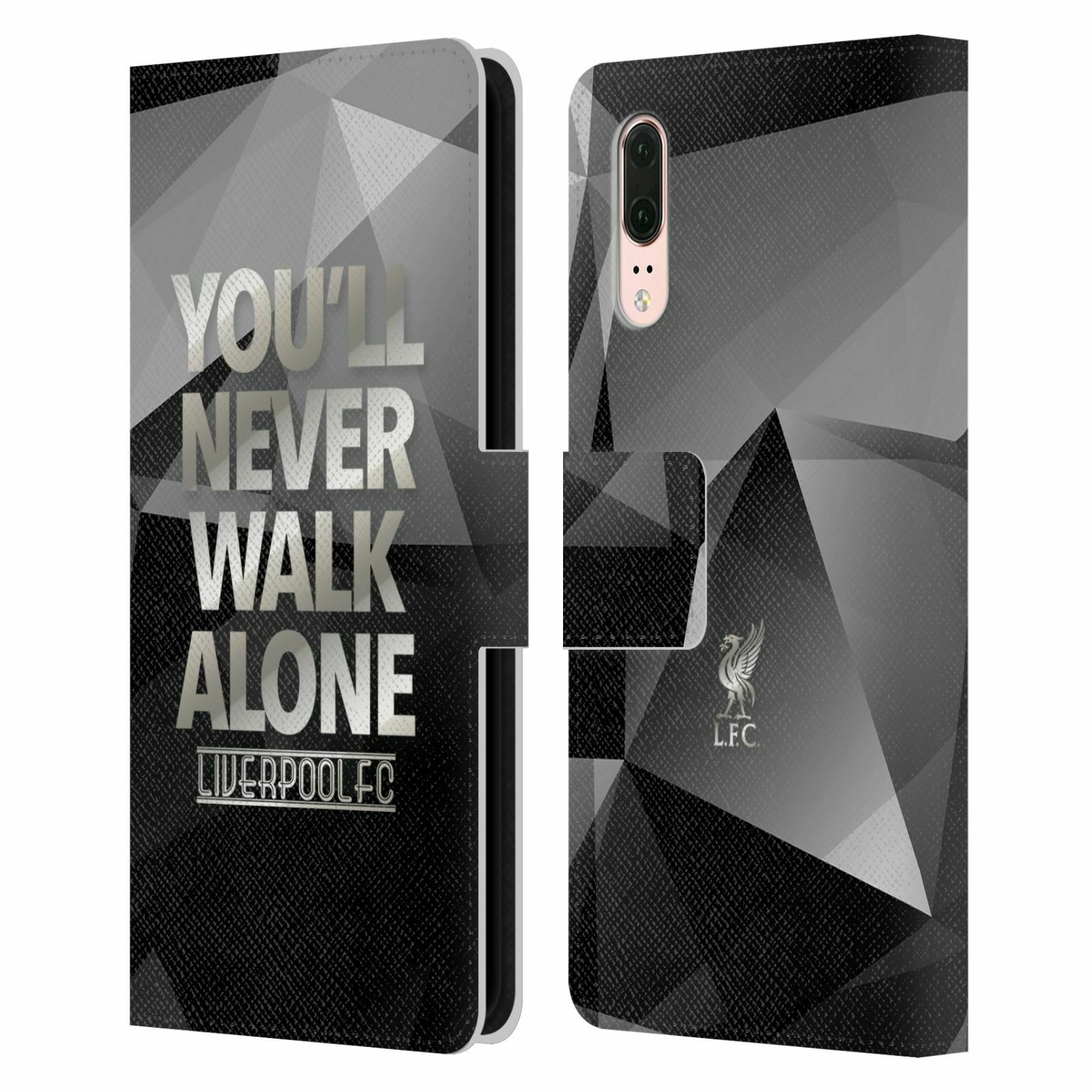 

LIVERPOOL FC LFC LIVER BIRD YNWA PU LEATHER BOOK WALLET CASE FOR HUAWEI PHONES