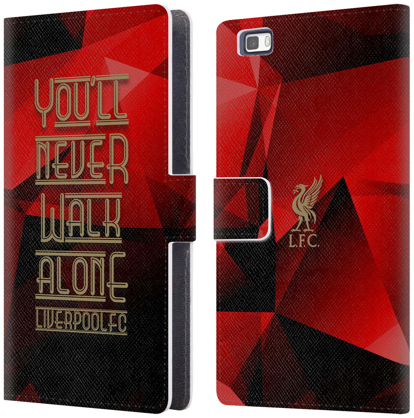 

LIVERPOOL FC LFC LIVER BIRD YNWA PU LEATHER BOOK WALLET CASE FOR HUAWEI PHONES 2