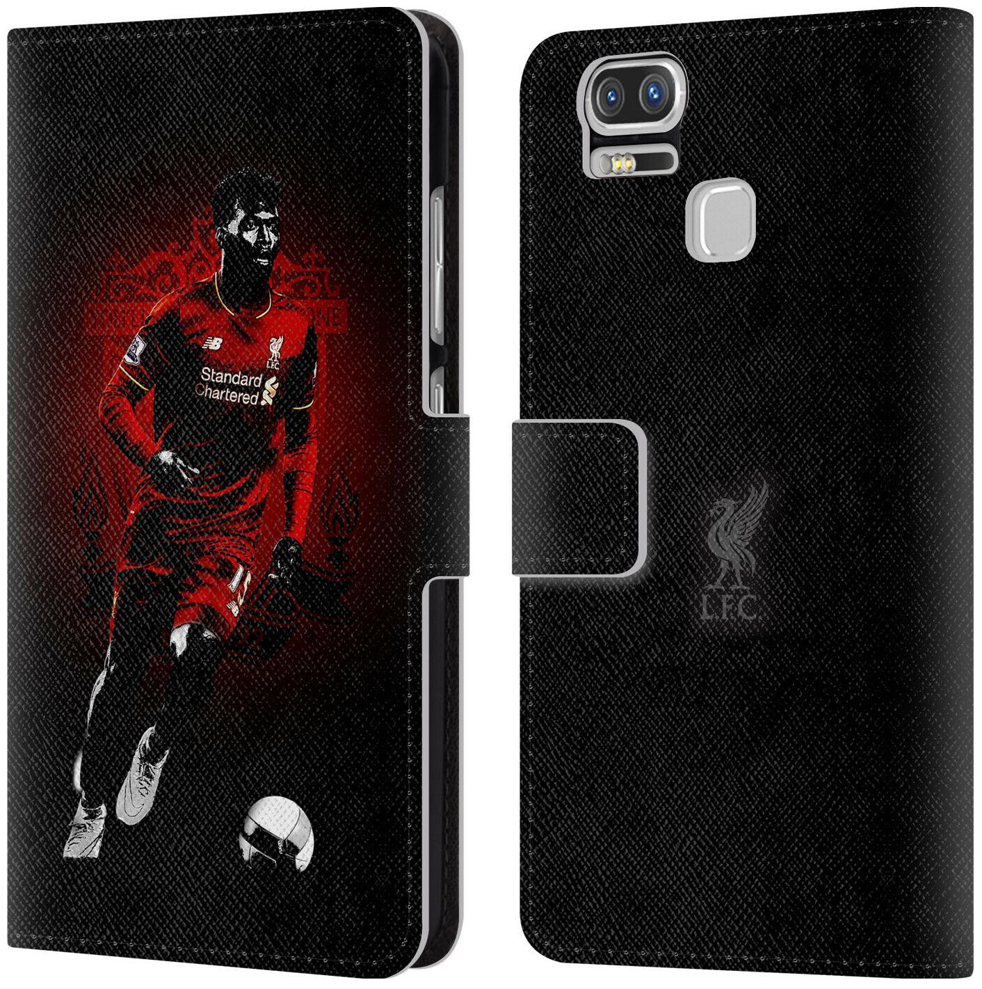 

LIVERPOOL FC LFC RED PRIDE PU LEATHER BOOK WALLET CASE FOR ASUS ZENFONE PHONES