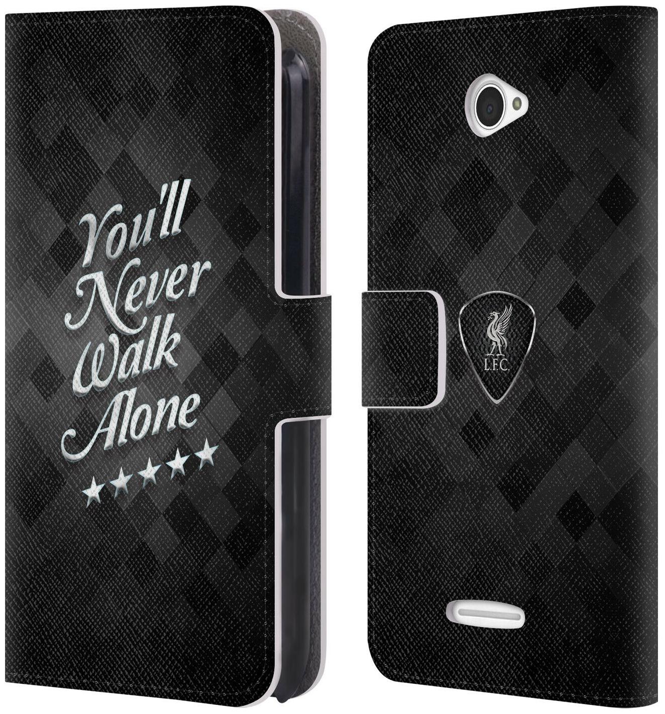 

LIVERPOOL FC LFC LIVER BIRD YNWA PU LEATHER BOOK WALLET CASE FOR SONY PHONES 2