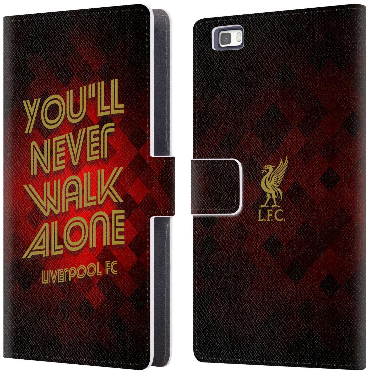 

LIVERPOOL FC LFC LIVER BIRD YNWA PU LEATHER BOOK WALLET CASE FOR HUAWEI PHONES 2