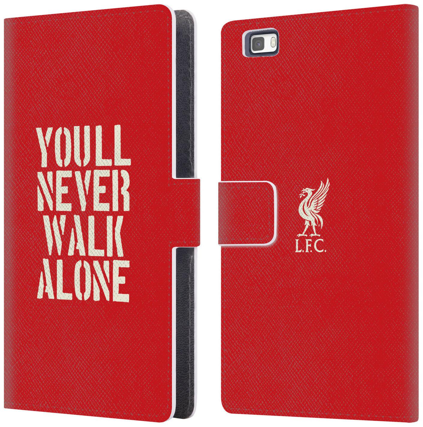 

LIVERPOOL FC LFC LIVER BIRD YNWA PU LEATHER BOOK WALLET CASE FOR HUAWEI PHONES 2