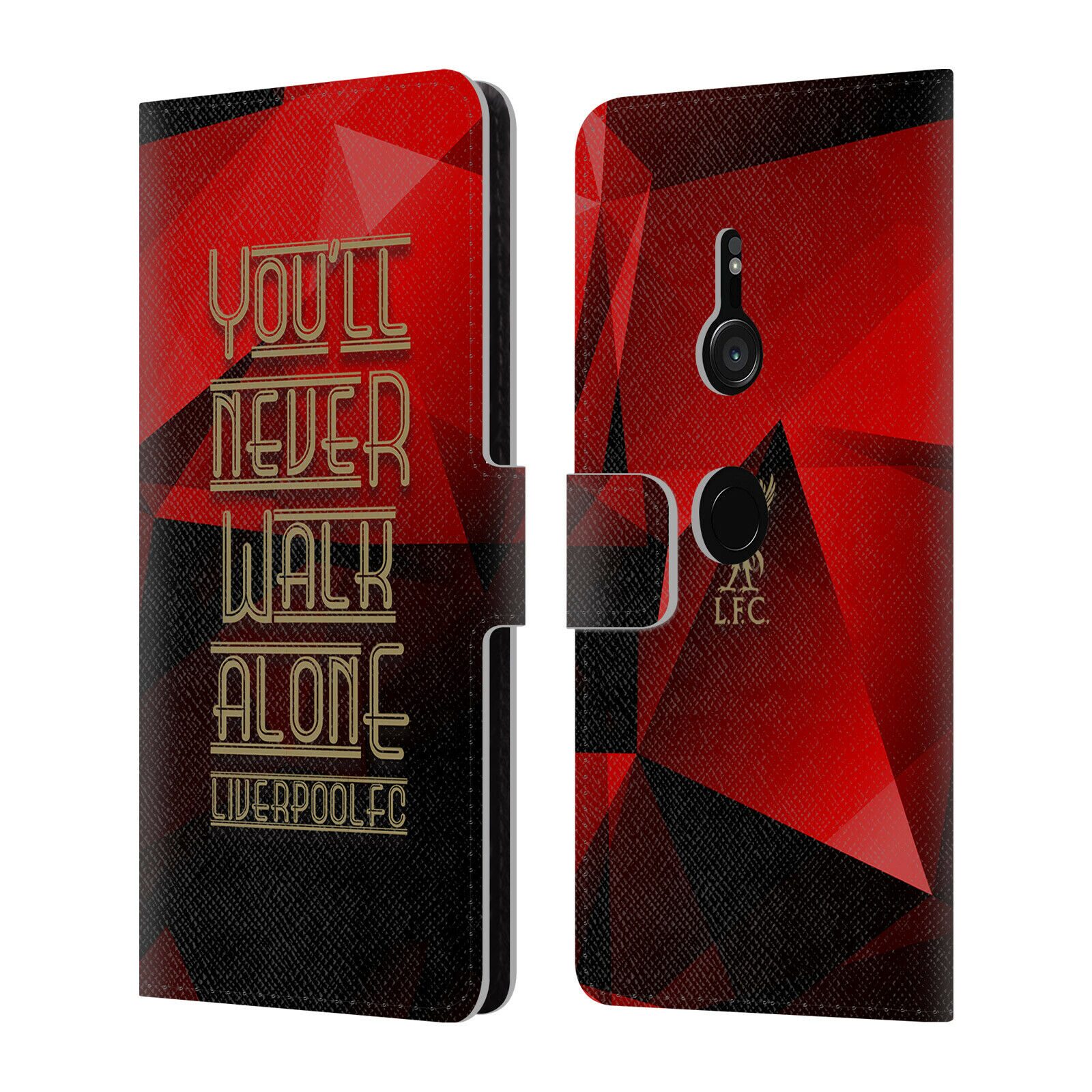 

LIVERPOOL FC LFC LIVER BIRD YNWA PU LEATHER BOOK WALLET CASE FOR SONY PHONES 1