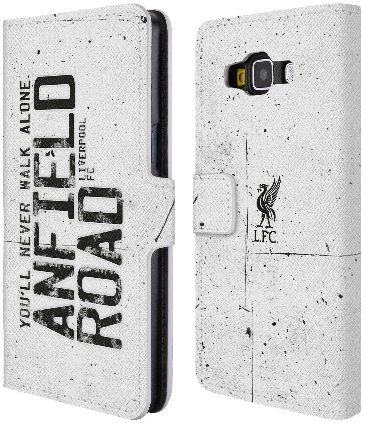 

LIVERPOOL FC LFC LIVER BIRD YNWA PU LEATHER BOOK CASE FOR SAMSUNG PHONES 2