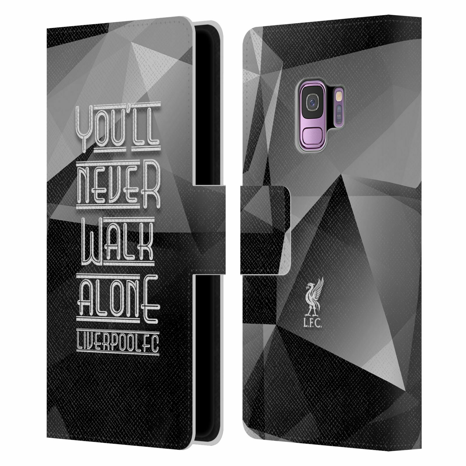 

LIVERPOOL FC LFC LIVER BIRD YNWA PU LEATHER BOOK CASE FOR SAMSUNG PHONES 1