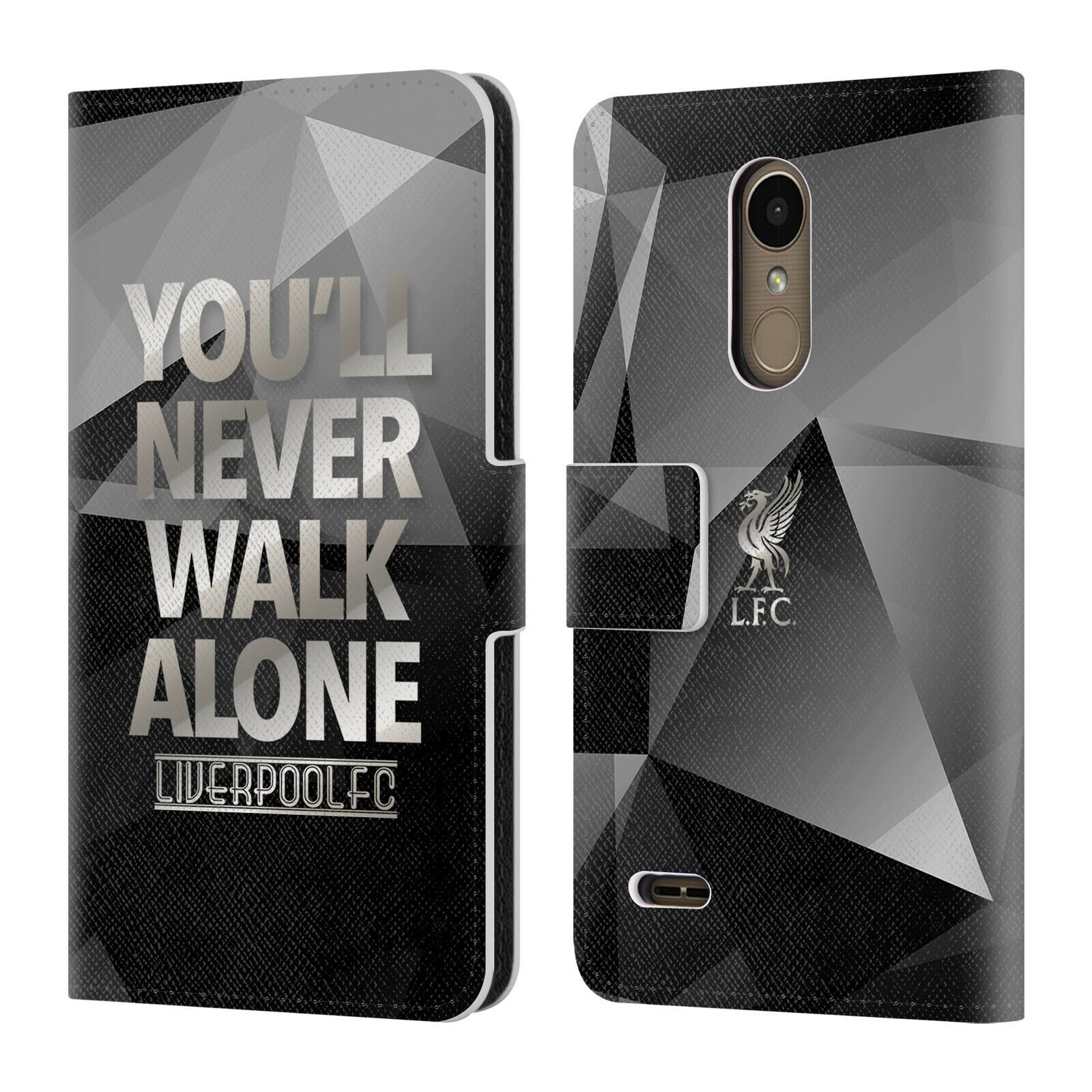 

LIVERPOOL FC LFC LIVER BIRD YNWA PU LEATHER BOOK WALLET CASE FOR LG PHONES 1
