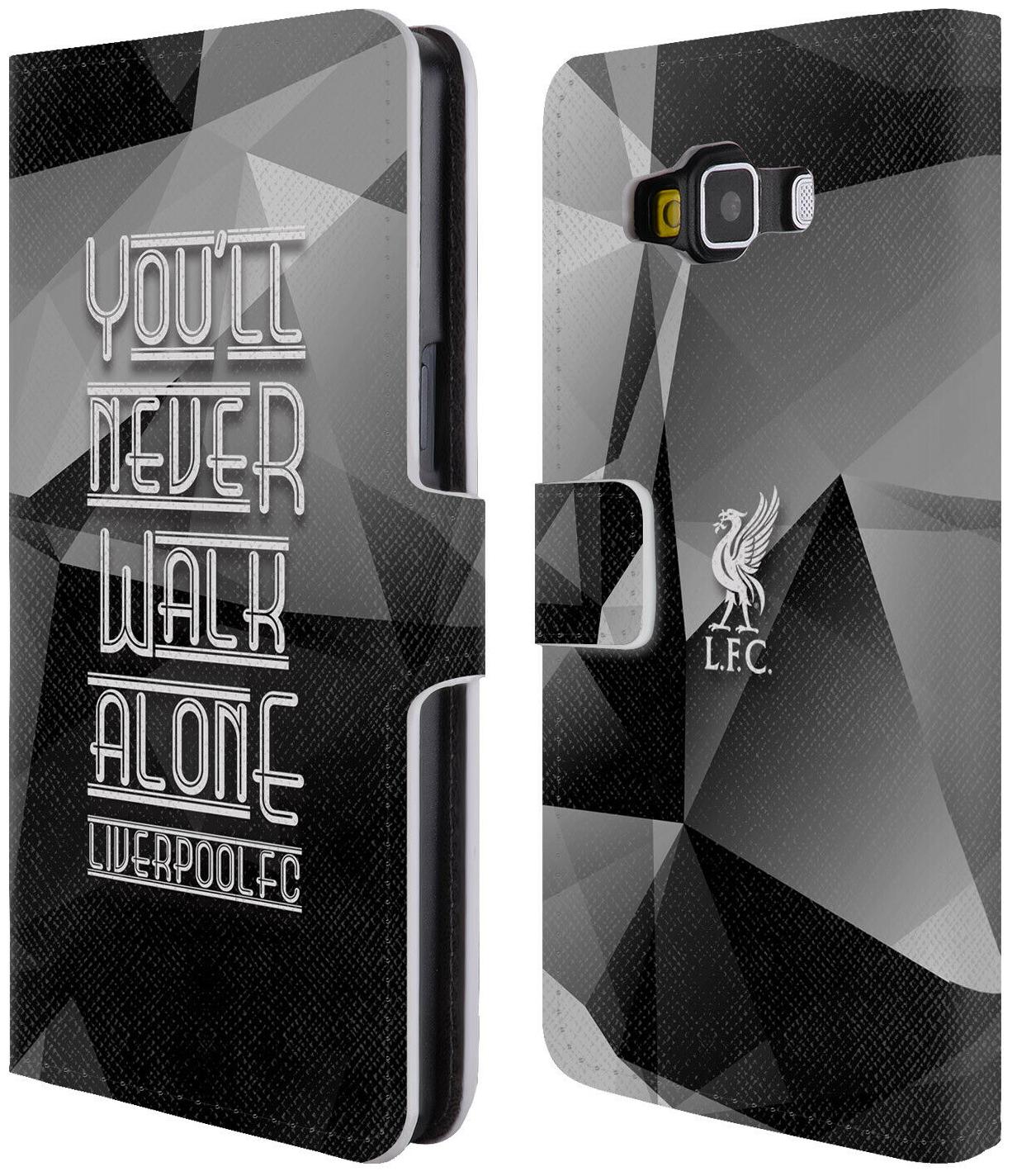 

LIVERPOOL FC LFC LIVER BIRD YNWA PU LEATHER BOOK CASE FOR SAMSUNG PHONES 2