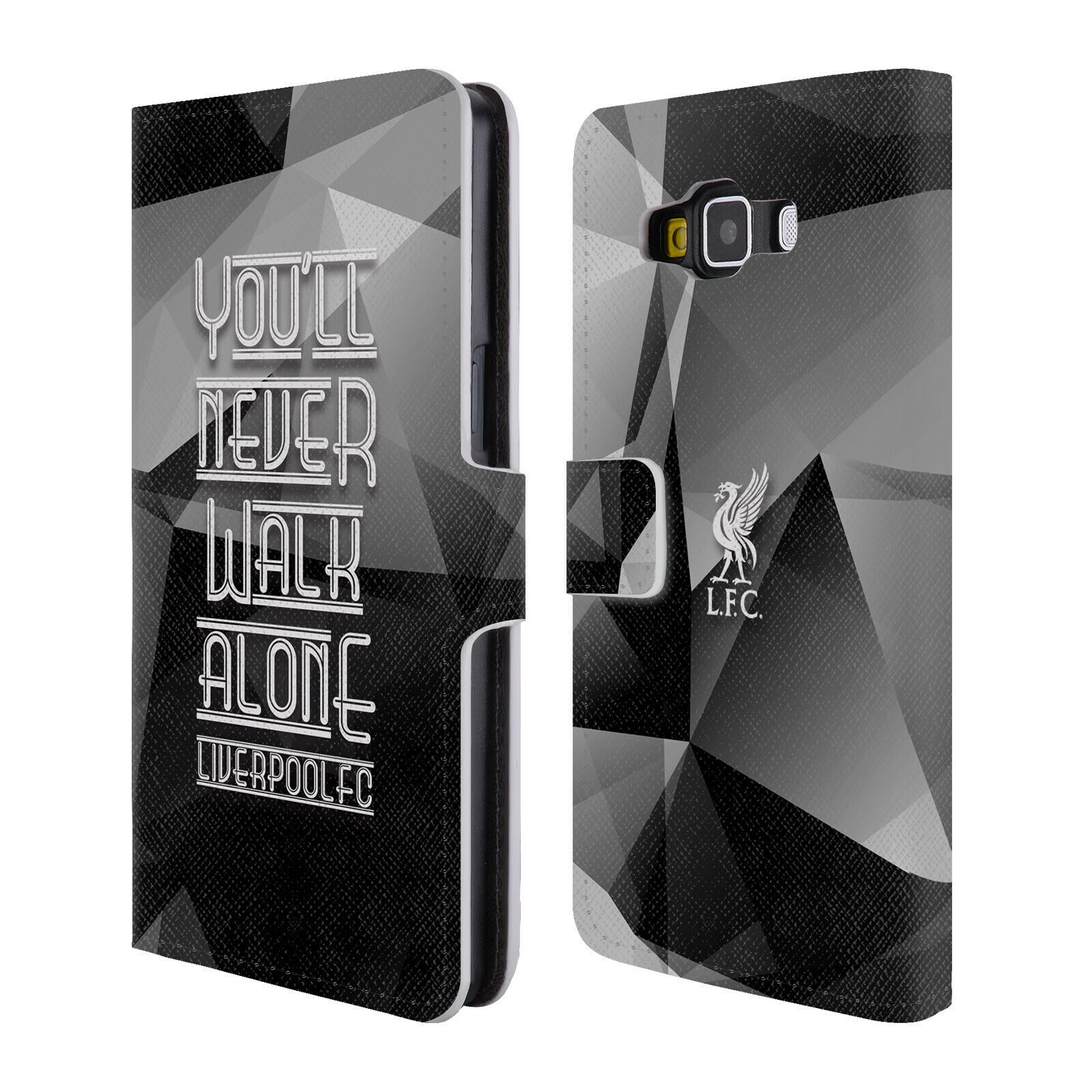 

LIVERPOOL FC LFC LIVER BIRD YNWA PU LEATHER BOOK CASE FOR SAMSUNG PHONES 2