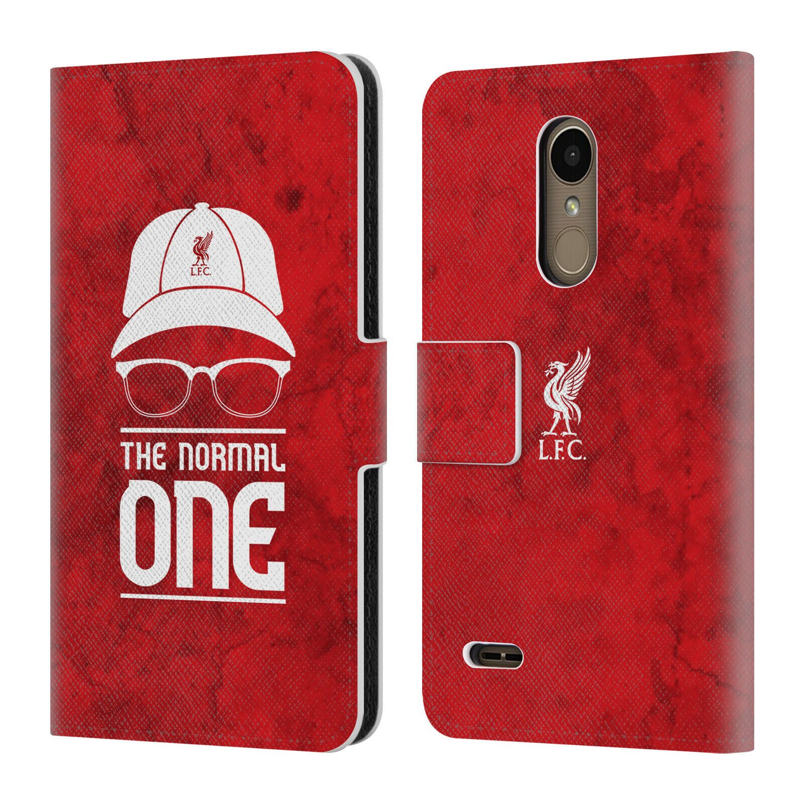 

LIVERPOOL FC LFC KLOPP ICONS PU LEATHER BOOK WALLET CASE COVER FOR LG PHONES 1