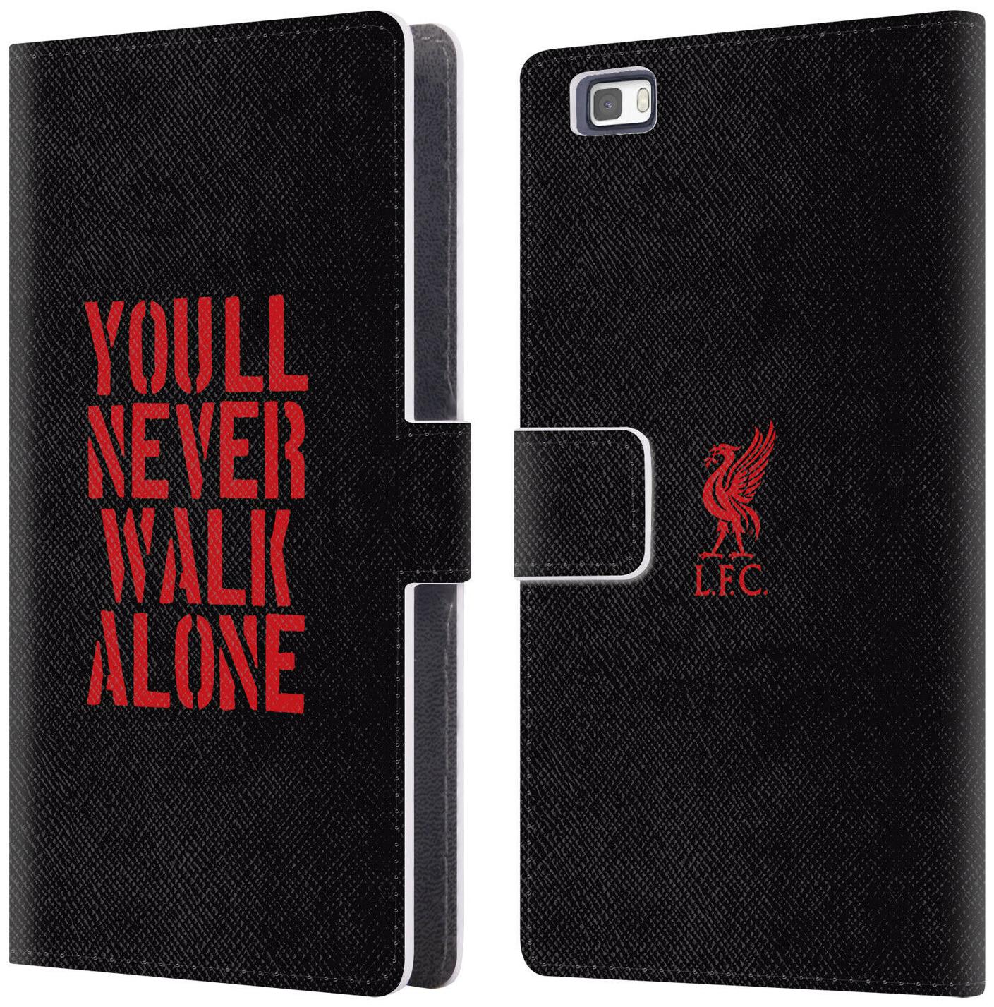 

LIVERPOOL FC LFC LIVER BIRD YNWA PU LEATHER BOOK WALLET CASE FOR HUAWEI PHONES 2
