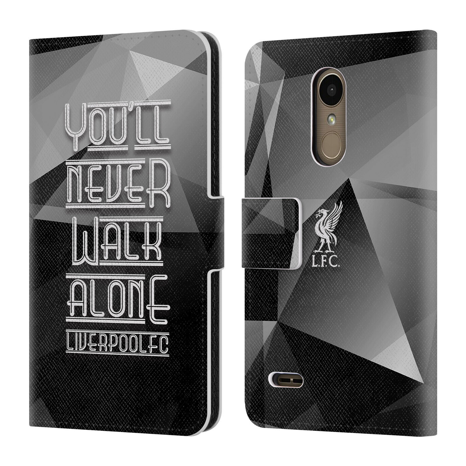 

LIVERPOOL FC LFC LIVER BIRD YNWA PU LEATHER BOOK WALLET CASE FOR LG PHONES 1