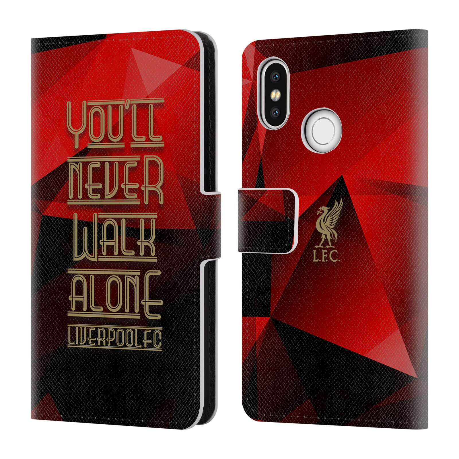 

LIVERPOOL FC LFC LIVER BIRD YNWA PU LEATHER BOOK WALLET CASE FOR XIAOMI PHONES