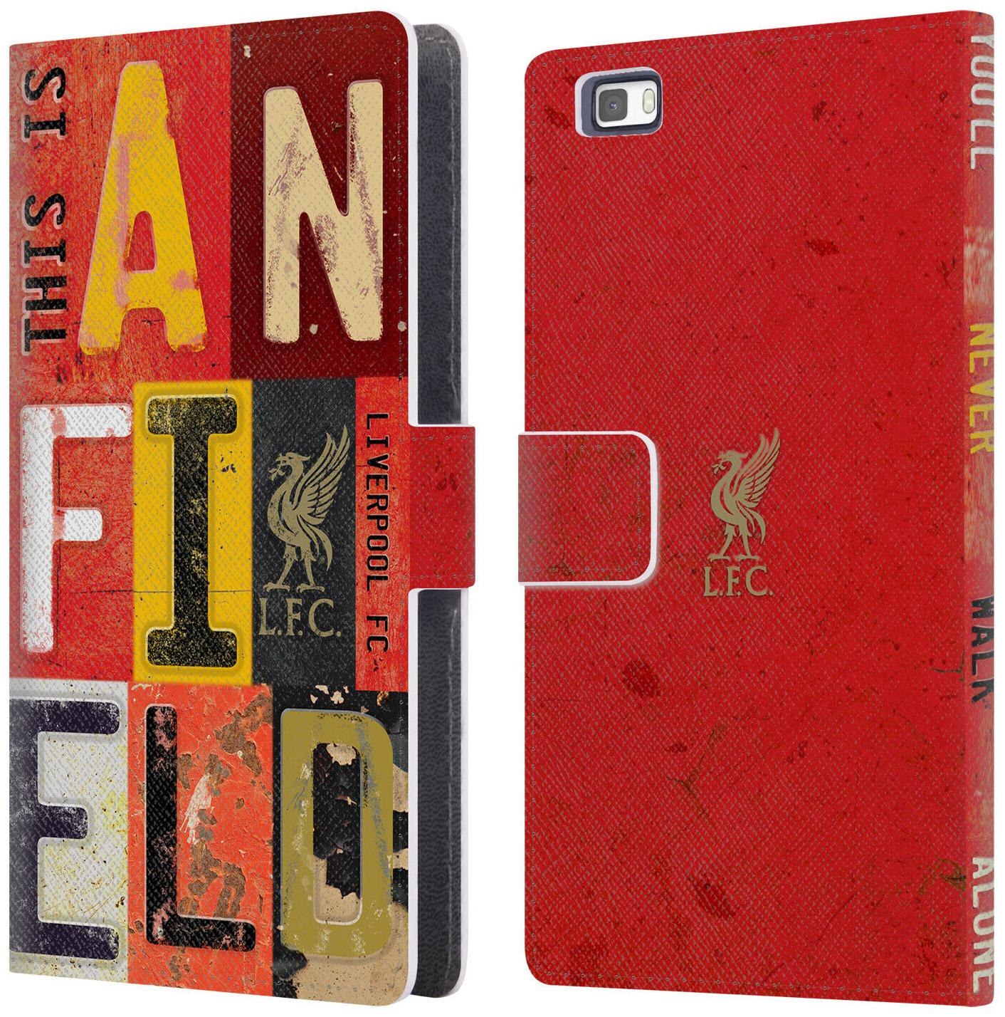 

LIVERPOOL FC LFC LIVER BIRD YNWA PU LEATHER BOOK WALLET CASE FOR HUAWEI PHONES 2
