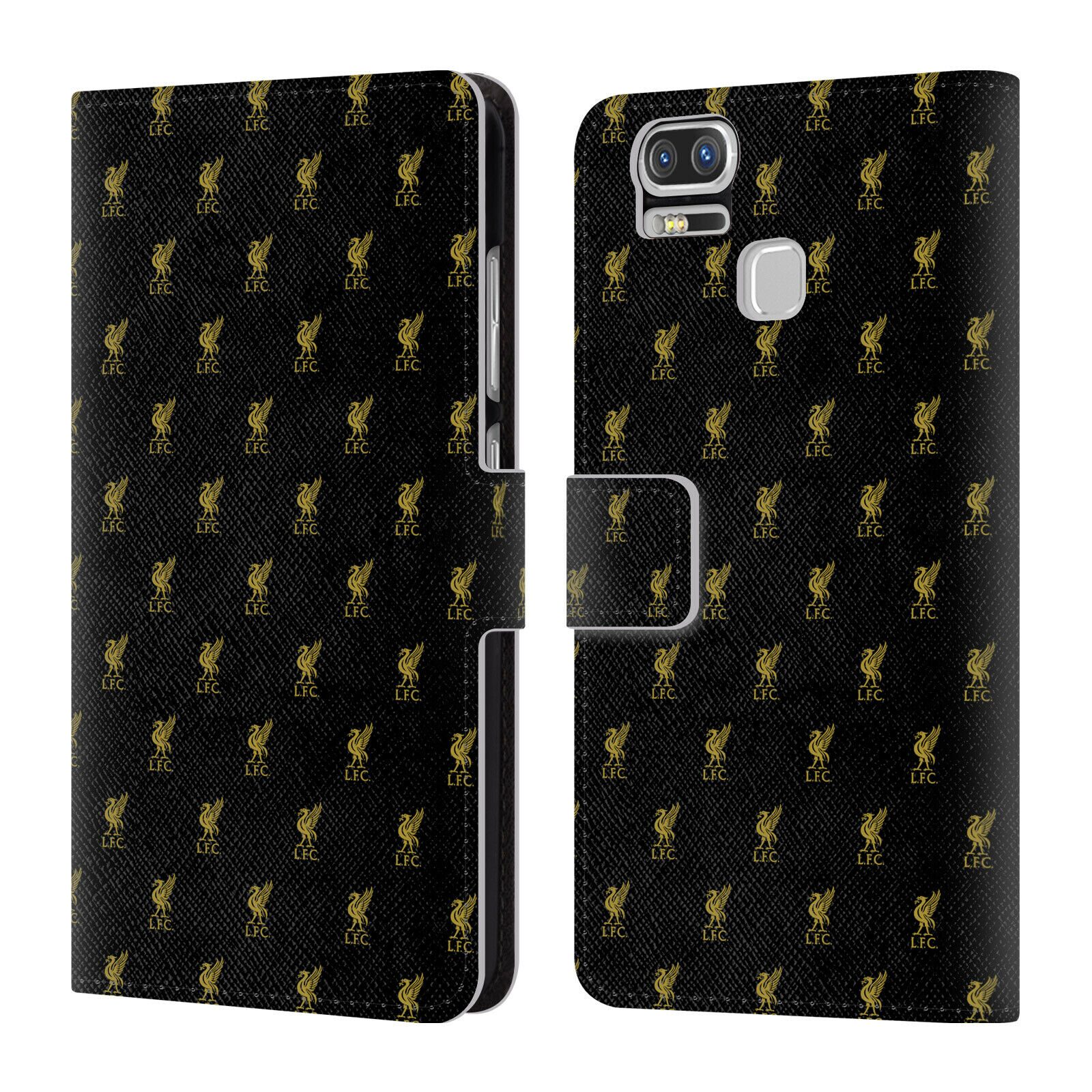 

LIVERPOOL FC CREST LIVER BIRD PATTERNS PU LEATHER BOOK CASE FOR ASUS ZENFONE
