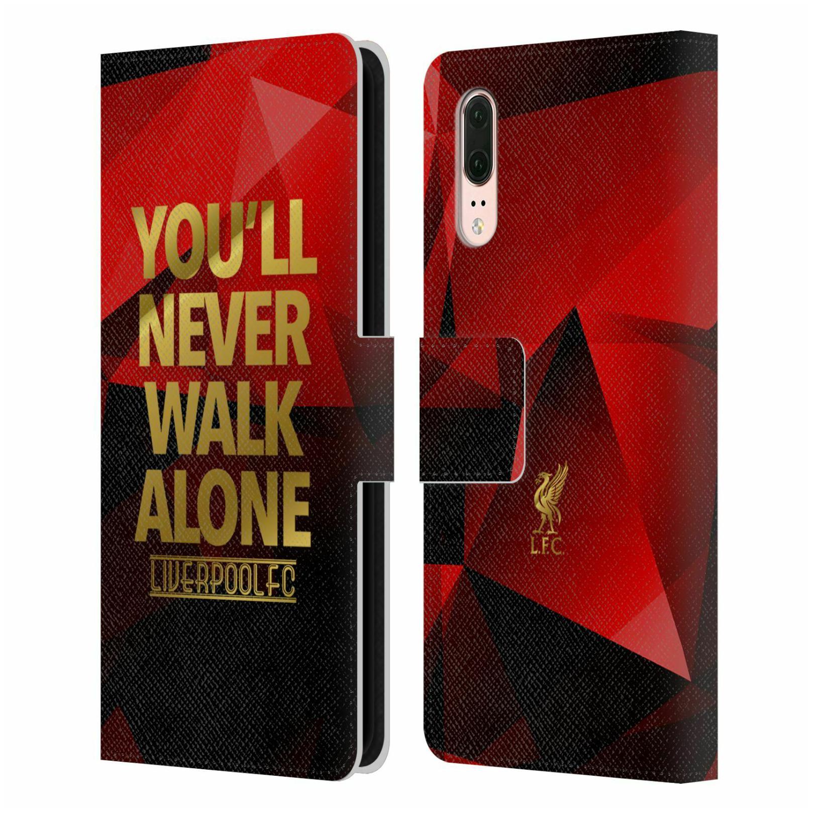 

LIVERPOOL FC LFC LIVER BIRD YNWA PU LEATHER BOOK WALLET CASE FOR HUAWEI PHONES