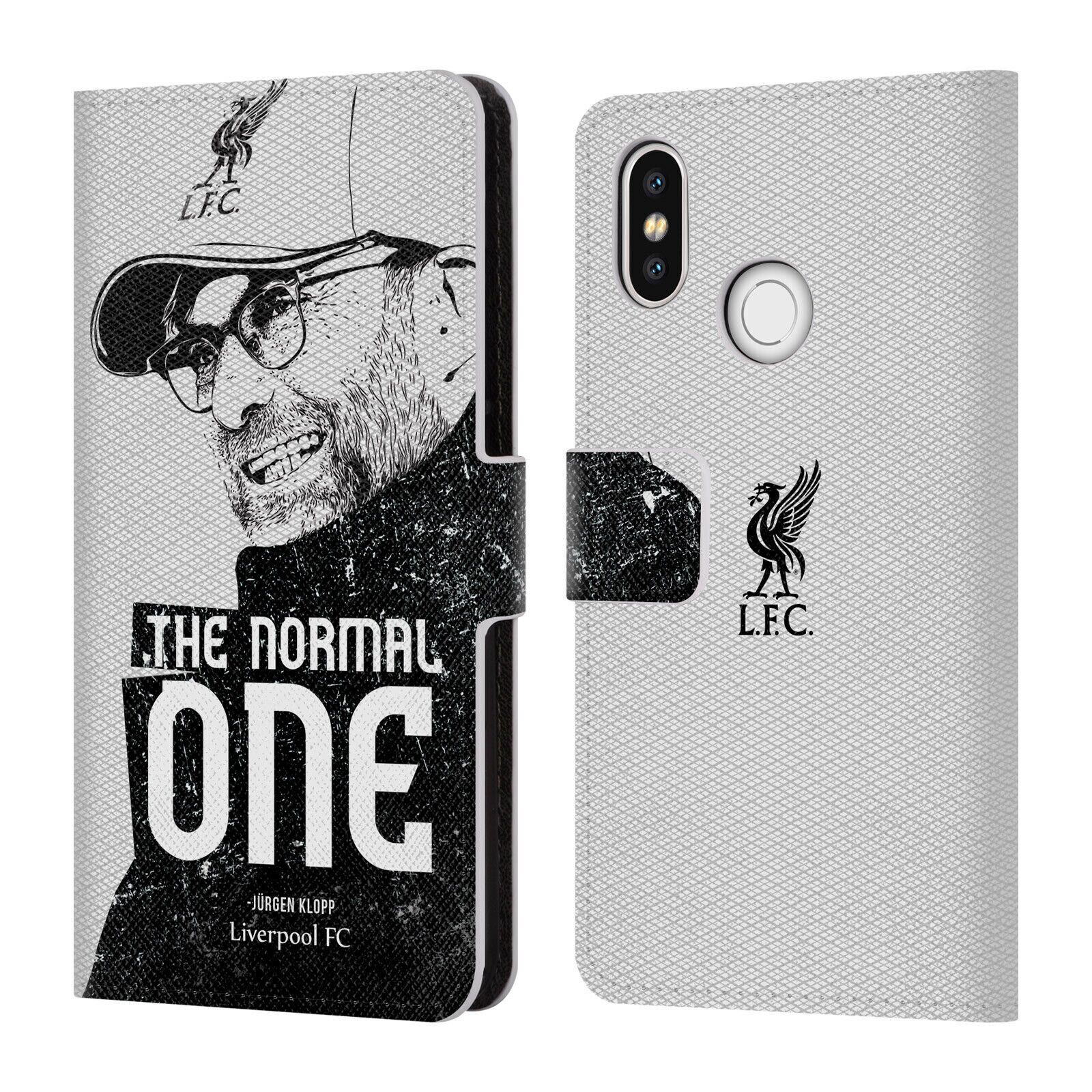 

LIVERPOOL FC LFC JURGEN KLOPP PU LEATHER BOOK WALLET CASE FOR XIAOMI PHONES