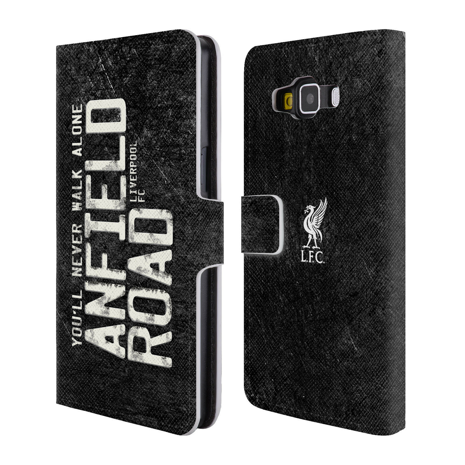 

LIVERPOOL FC LFC LIVER BIRD YNWA PU LEATHER BOOK CASE FOR SAMSUNG PHONES 2