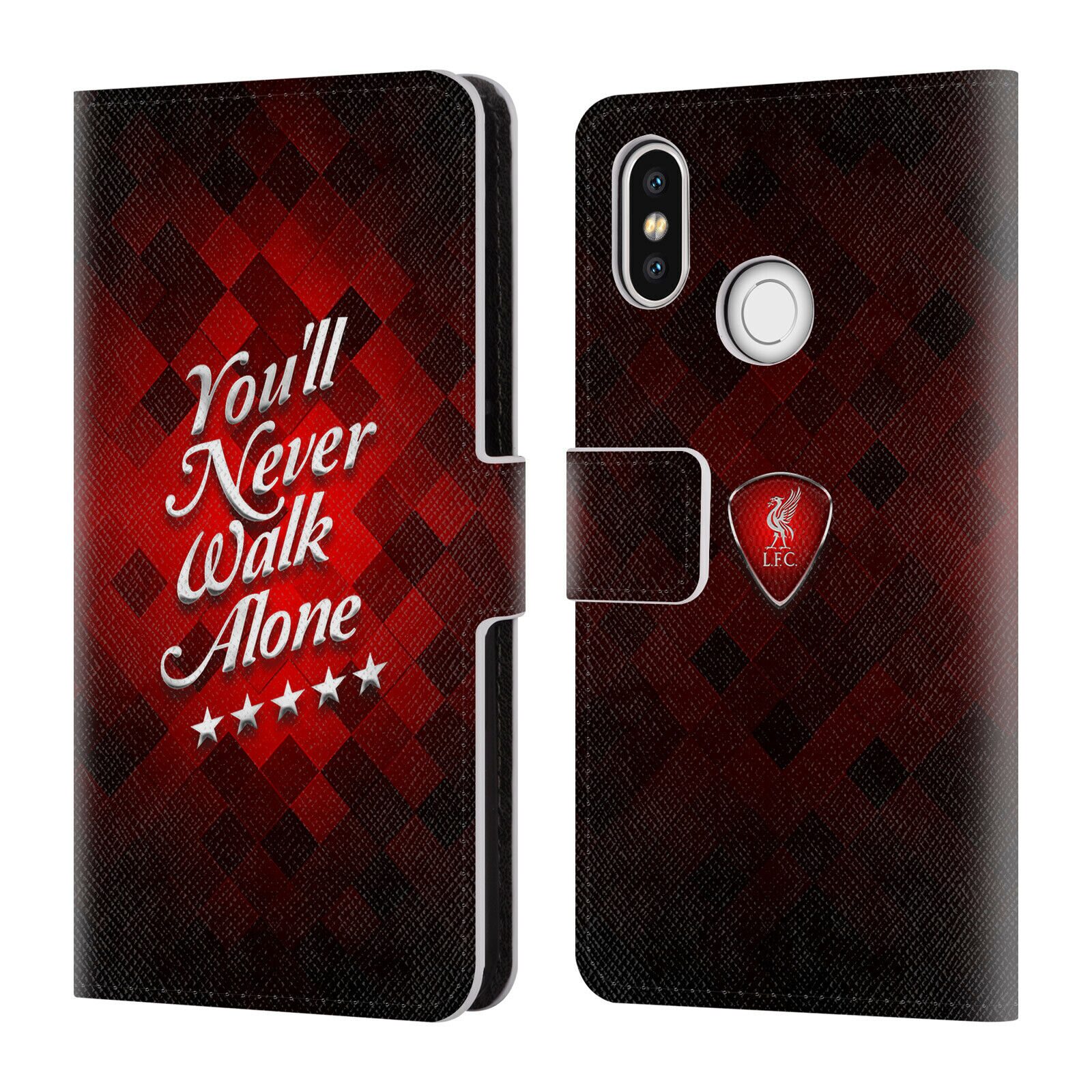 

LIVERPOOL FC LFC LIVER BIRD YNWA PU LEATHER BOOK WALLET CASE FOR XIAOMI PHONES