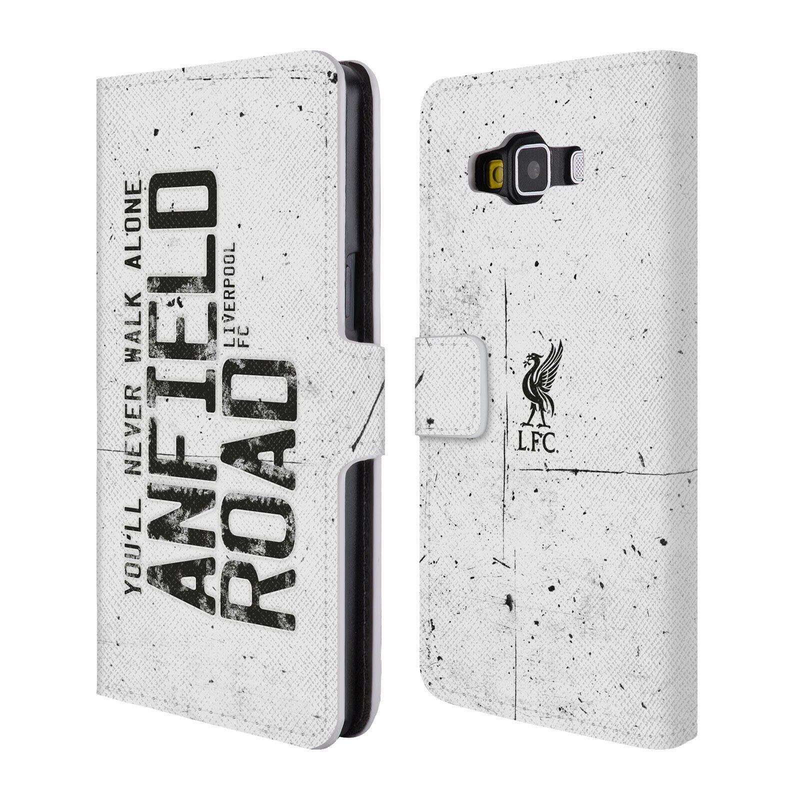 

LIVERPOOL FC LFC LIVER BIRD YNWA PU LEATHER BOOK CASE FOR SAMSUNG PHONES 2
