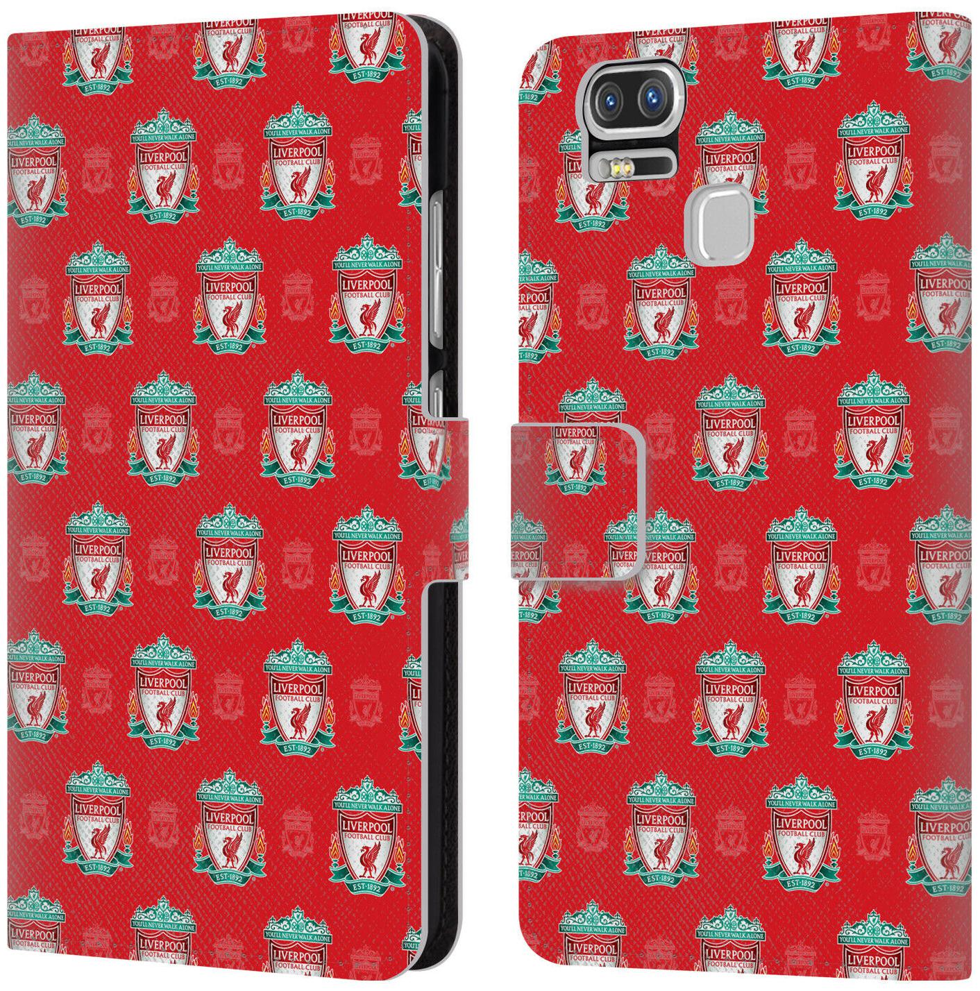 

LIVERPOOL FC CREST LIVER BIRD PATTERNS PU LEATHER BOOK CASE FOR ASUS ZENFONE