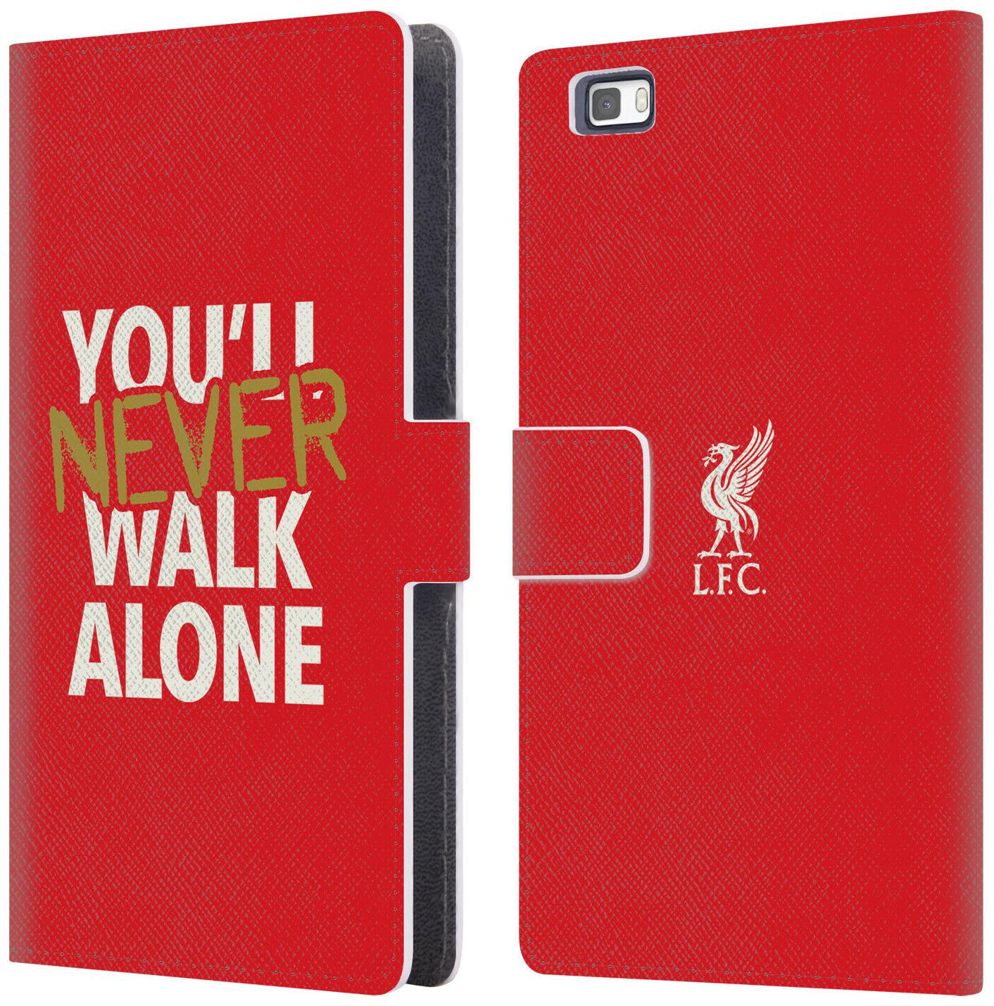 

LIVERPOOL FC LFC LIVER BIRD YNWA PU LEATHER BOOK WALLET CASE FOR HUAWEI PHONES 2